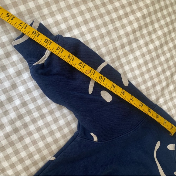 Molo Cream and Blue Sweatshirt with Crescent Patterns - Picture 5 of 5